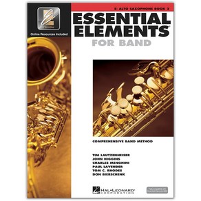 Hal Leonad Essential Elements fo Band - Eb Alto Saxo Hal Leonad 밴드용 필수 요소 - Eb 알토 색소폰(EEi 포함 도서 2