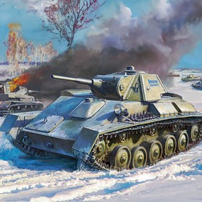 아카데미과학 13559 소비에트 연방 T-70B 경전차