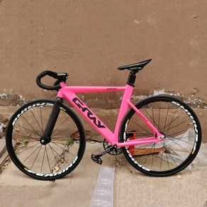 FIXIE 카본 포크 자전거 700C 출퇴근용자전거, Pink, 01 Pink_02 52cm(170cm-180cm)