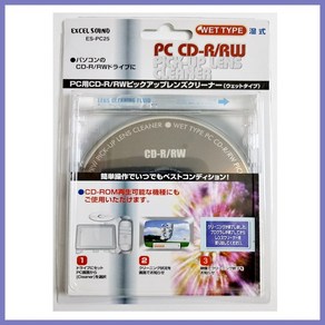 일제 PC CD-R CD-RW CD-ROM 습식 픽업 렌즈 크리너 습식 키트 포함, 1개