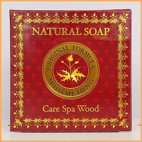 태국 마담헹(Madame Heng) 비누 CARE SPA WOOD, 150g, 2개