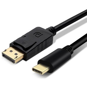 USB 3.1 타입C to DP케이블 스마트폰 맥북 연결 4K 60Hz 디스플레이포트, C타입 to DP케이블-3미터, 1개