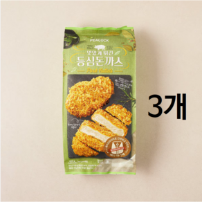 피코크 맛있게 튀긴 등심돈까스 600g, 3개