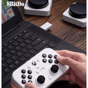 [cy] 8Bitdo Lite SE Xbox 무선 게임패드 게이밍 컨트롤러 2.4G경량판 슈퍼버튼포함 Xbox Seies One/PC/steam겸용OK 진동체감 1000mah, Lite SE Xbox버전-화이트