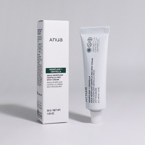 [본사출고]아누아 어성초 센텔라 레드 스팟 크림 연고 반복되는 트러블 피부, 1개, 30g
