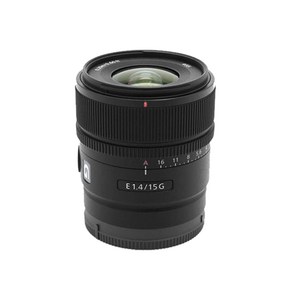 소니 렌즈 SEL15F14G (E 15mm F1.4 G) 알파 컴팩트 광각 단렌즈