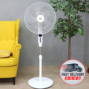 REINA 5엽 날개 스탠드 리모컨 선풍기 RF-1622R