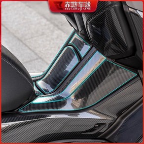 야마하 XMAX300 엑스맥스 카본 보호필름 스크래치방지 데칼 드레스업 스티커 방수 튜닝, 연료탱크 카본-22년 이전, 1개