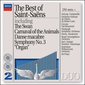 (수입CD) Saint-Saens - The Best Of Saint Saens (생상 오르간 교향곡 등 대표곡 모음집), 단품