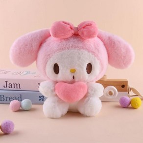 별의 커비 메타나이트 웨이들디 몰포나이트 디디디대왕 대형 인형 키링 굿즈 22cm 산리오 헬로 키티 쿠로미 베개 플러시 장난감 동물 하트 마이 멜로디 Cinnamooll 물건 소, [00] 22cm, [00] Melody, 1개