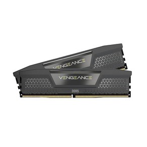 CORSAIR VENGEANCE DDR5 RAM 64GB (2x32GB) 5600 C40 1.25V AMD 최적화 컴퓨터 메모리 블랙, 32GB (2x16GB)