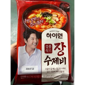 삼립 하이면 강릉식 장수제비, 4개, 352g