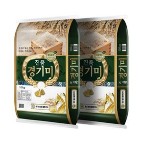 eTV [etv][푸드조아] 24년 햅쌀 진품경기미 10kg+10kg (상등급), 1, 10kg