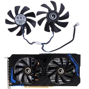 GALAXY GeFoce RTX 2060 2070 2080 GPU 그래픽 카드 방열판 용 4 핀 냉각기 라디에이터 냉각 팬, 1개