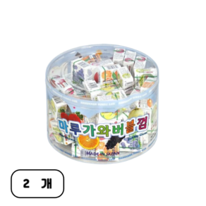마루가와 껌(4가지맛) 72개입 (388.8g) 버블껌, 2개, 388.8g