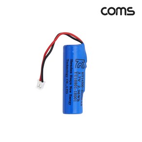 [TB423] Coms 3.7V 14500 Li-ion 충전지 리튬이온 배터리 800mAh AA 건전지 규격