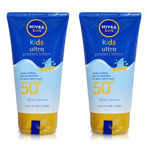 니베아 선 키즈 울트라 프로텍트 선 로션 SPF50+, 150ml, 2개