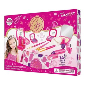 Make it up 무발색 화장놀이세트 Glamou Gil Petend Play Makeup Set, Make it up 화장놀이세트, 1개