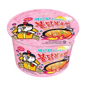 불닭볶음면 까르보 큰컵 105g, 32개