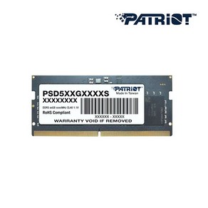 [PATRIOT] 노트북용 DDR5 PC5-44800 CL46 SIGNATURE [32GB] (5600), 1개