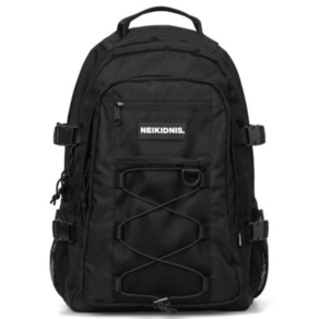 (정품)NEIKIDNIS 네이키드니스 메쉬 스트링 백팩 블랙 Mesh Sting Back Pack Black