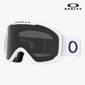 OAKLEY O-FRAME 2.0 PRO L MAT WHT PRIZM DK GREY (오클리 오프레임2.0 프로 라지 스노우고글 프리즘 다크 그레이 0OO7124-71240400), 상세 설명 참조, 1개