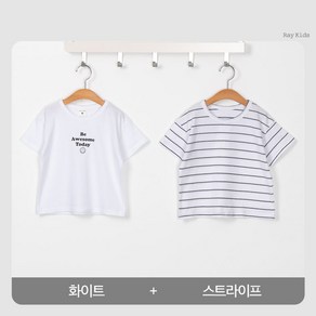 [여름] 스마일 반팔 티 2종 세트