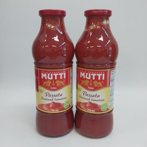 MUTTI 무띠 파사타 토마토퓨레, 2개, 796ml