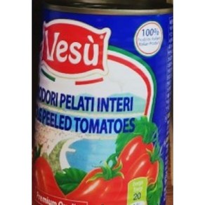 베수 Vesu 필드 토마토 홀 토마토소스 이탈리아산, 4개, 400g
