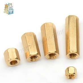 m2확장 육각 암-암 황동 스탠드오프 스페이서 스터드 할로우 필러 M2 M3 M4 5-50 개, [03] m4xL 10PCS, [03] 4mm, 03 m4xL 10PCS_03 4mm