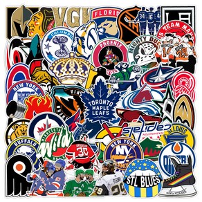 채채네마켓 아이스하키 NHL 스티커 50pcs