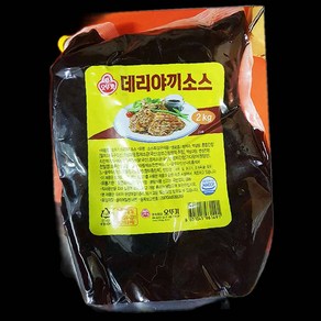 식재료 데리야끼소스 오뚜기 2K 식재료데리야끼소스 93000EA, 2kg, 1개