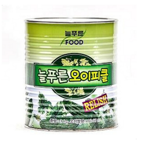 늘푸른 오이피클 렐리쉬 캔 3kg