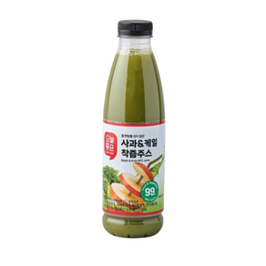 오늘좋은 사과&케일 착즙주스 (750ML), 5개, 750ml