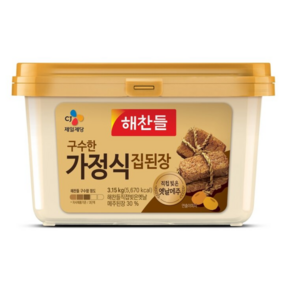 해찬들 구수한 가정식 집된장 3.15kg