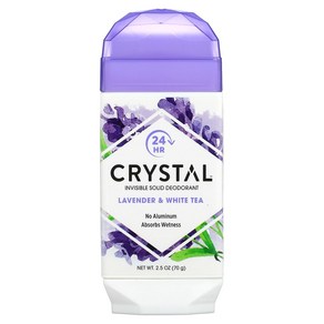 CRYSTAL 크리스탈 천연 데오드란트 라벤터 & 백차 70g