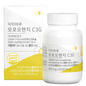 닥터마루 모로오렌지 C3G, 60정, 3g, 1개