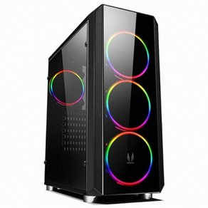 PC케이스 [3RSYS] J230 RGB BLACK (미들타워)