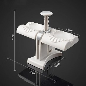 만두 완탕 쉽게 만드는 기계 제조기 빚는 틀 자동 반자동 전동 업소용 성형기 완전 더블, 1개