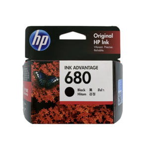 HP680 정품잉크 HP4535 HP3835 HP4675 HP3635 HP3636 F6V26AA F6V27AA, 검정정품잉크, 1개