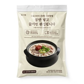 극소수 내장 국밥 다대기 포함, 160g, 6개