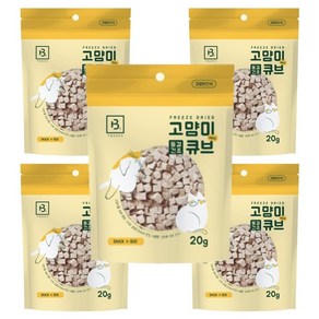 브리더랩 고먐미큐브, 5개, 20g