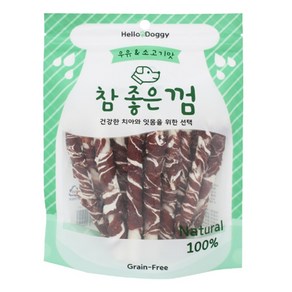 참좋은껌 우유 비프스틱껌 15p/애견간식 애견껌, 1개