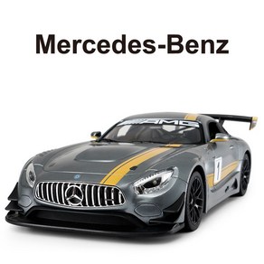 RC카 어린이 장난감 메르세데스 벤츠 AMG GT3 원격 제어 장난감차, 4 Mecedes-Benz AMG GT3  1 14, 1개