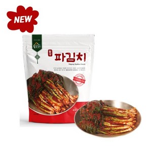 팔공 파김치 400g (NEW 파우치), 1개