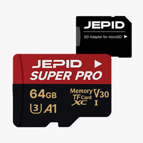 제피드 SUPERPRO 마이크로 SD카드 블랙박스 메모리카드 초고속 UHS-I, 1개, 64GB