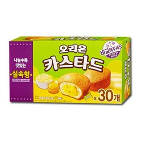 오리온 카스타드, 2개, 690g