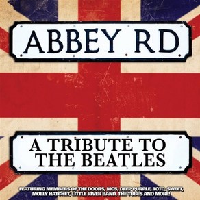 [LP] 비틀즈 헌정 음반 (Abbey Road - a Tibute to the Beatles) [레드 마블 컬러 LP]
