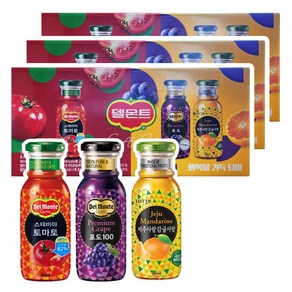 델몬트 음료선물세트 소병 행복을 가득담아 180ml x 36병, 36개