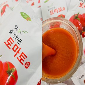 갈아서 끓인 토마토 100% 쥬스 토마토즙, 50개, 100ml